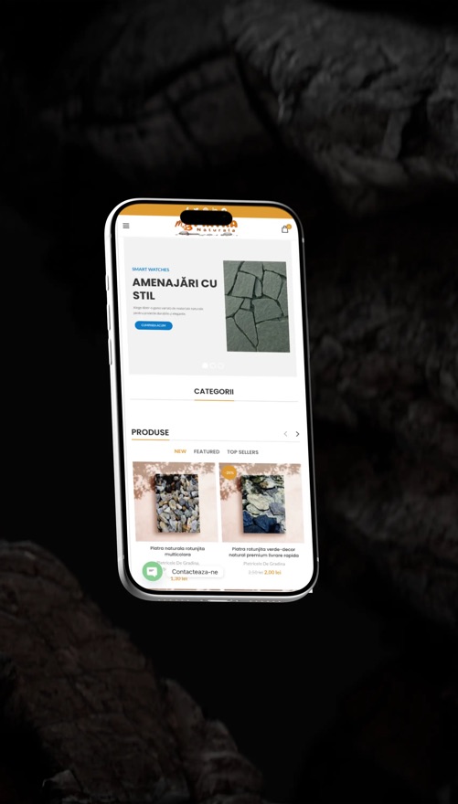 MB Decor Stones — Magazin online, proiect realizat de DATABYTE